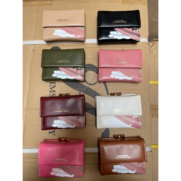 AIRIN WALLET Jimshoney ORIGINAL Dompet wanita lipat kartu Original real pic cod jims honey