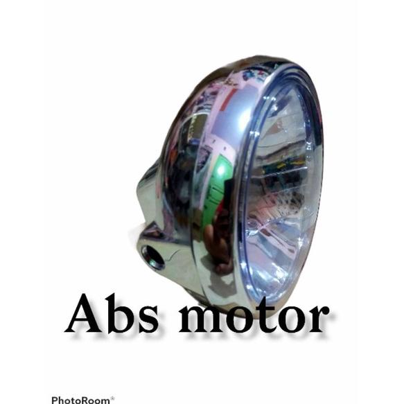[KODE PRODUK CS0VQ8163] REFLEKTOR LAMPU BULAT PNP NINJA SS R OLD lampu depan bulan ninja ss r old pn