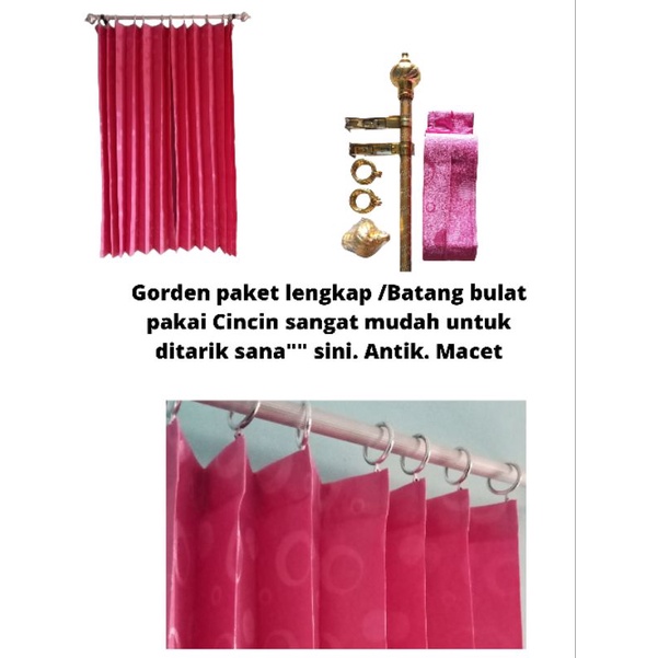 GORDEN 1 SET PAKET LENGKAP GORDEN PINTU DAN JENDELA