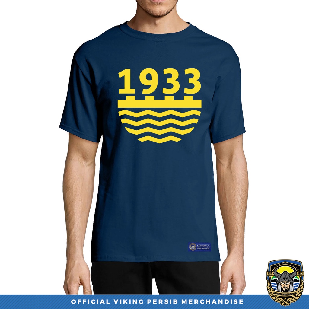 Kaos Official Viking Persib Merchandise Wave