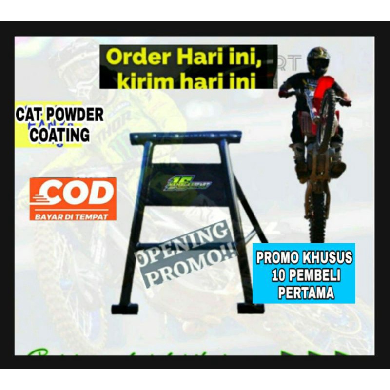 jackstand paddock pedok motor trail