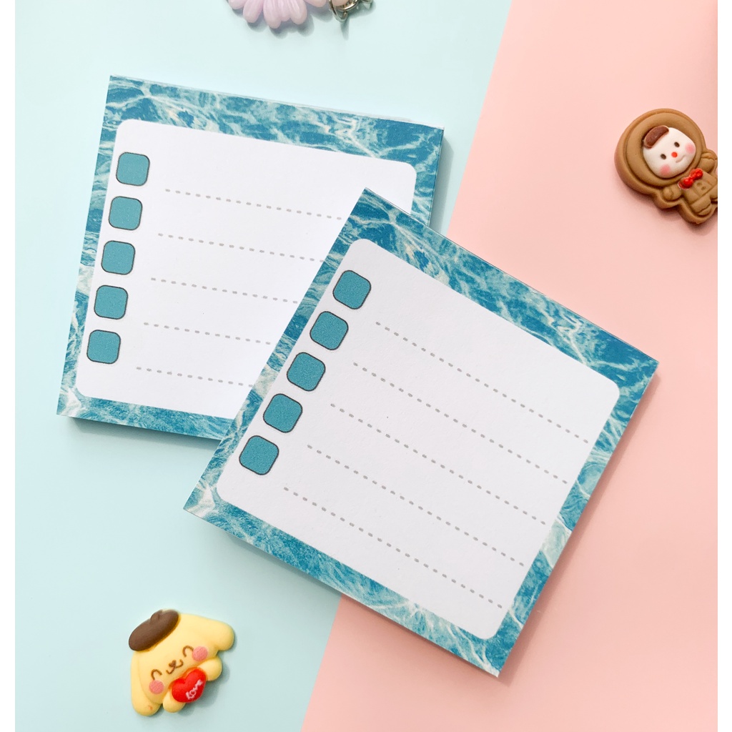 【GOGOMART】Kertas Memo Memopad Memo Notepad / Memo Catatan Bukan Sticky Notes Tempel - MM004