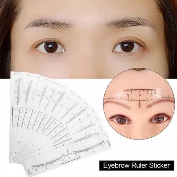 EYEBROW STICKER RULLER / STICKER PENGGARIS SULAM ALIS/ STIKER PENNGARIS SULAM ALIS