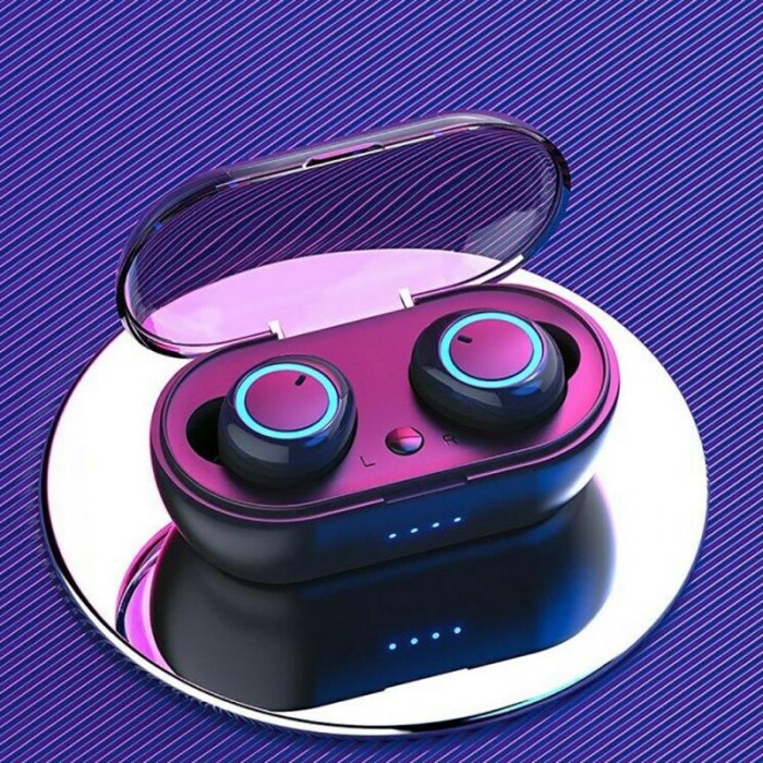 headset bluetooth (ready stock)T33 Baru Wireless Gaming Headset Bluetooth 5.1 Earphone - Y50(V5M4) h