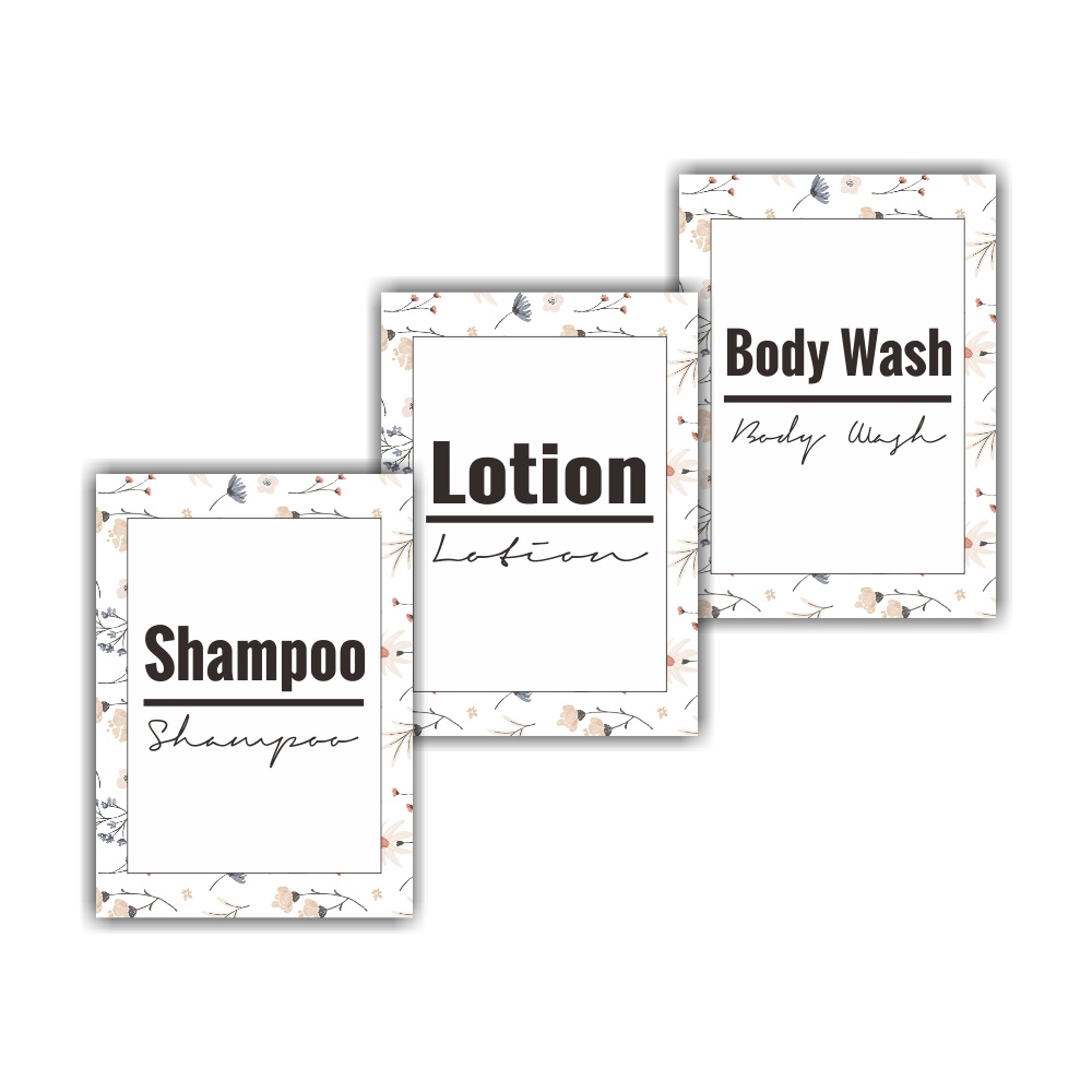 

STIKER BOTOL SABUN DAN DETERGEN SOAP AND DETERGENT STICKERS STIKER WATERPROOF LABEL AESTETIK