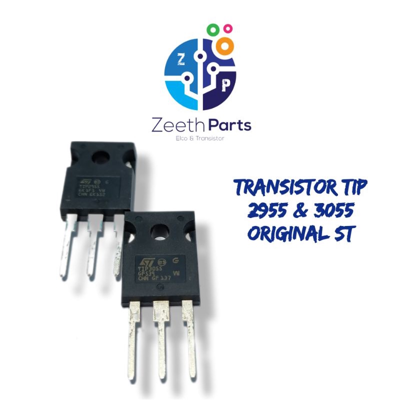 TR TIP3055 TIP2955 ORIGINAL TIP 3055 TIP 2955
