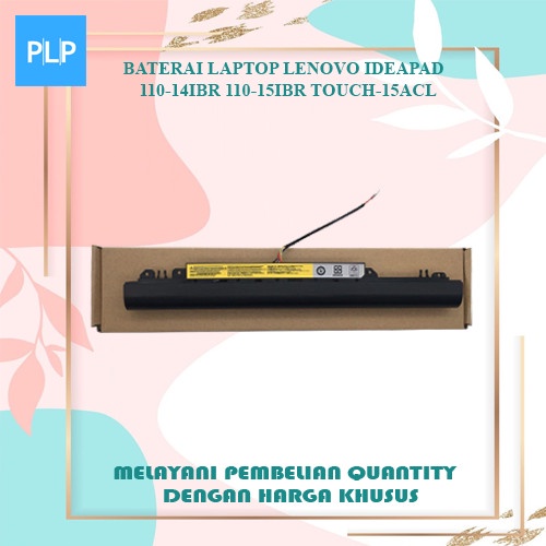 Batrei Baterai Lenovo Ideapad 110-14Ibr 110-14Ast 110-15Ibr
