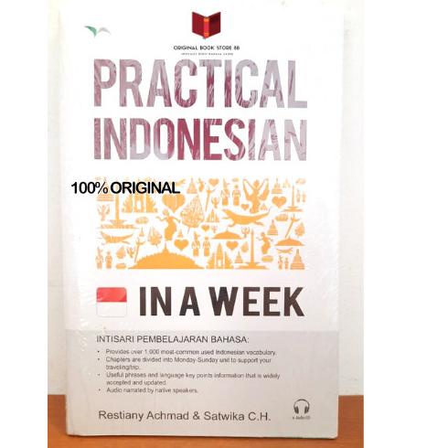 

Buku Bahasa Indonesia Practical Indonesian In A Week + CD Audio