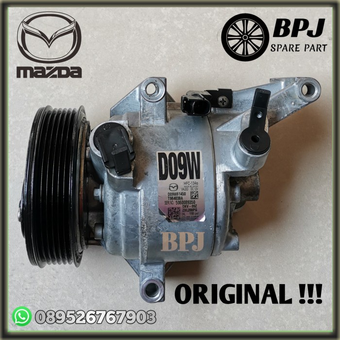 {BEKAS} Compressor Compresor Kompresor AC Mazda 2 Skyactiv Skyactive ORI VALEO Limited