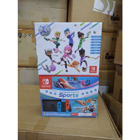 Nintendo Reveals New Nintendo Switch Console V2 HAC-001 Bundle Sports