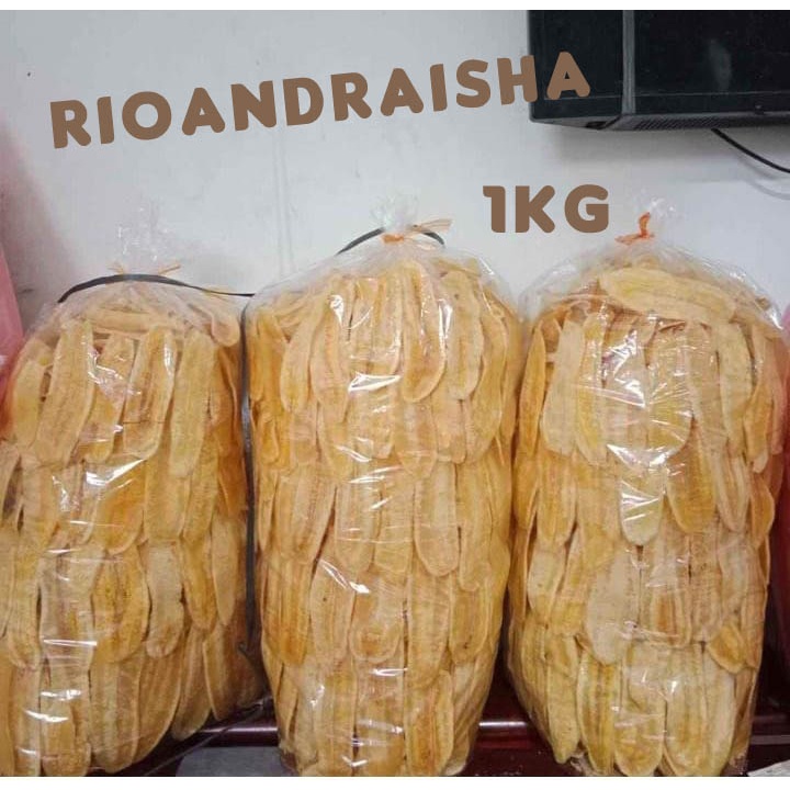 

Kripik Pisang Kepok Asin Tipis 1kg