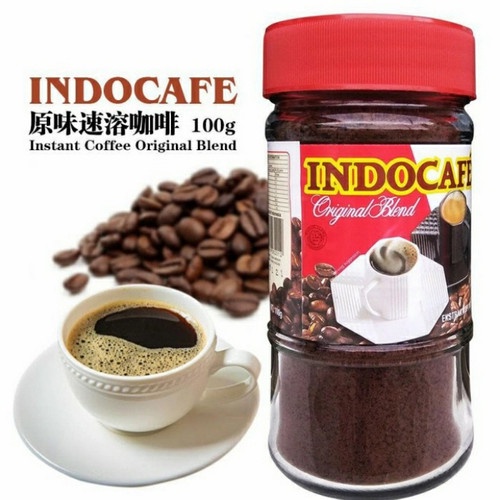 Indocafe / Kopi / Original blend / Botol 100g