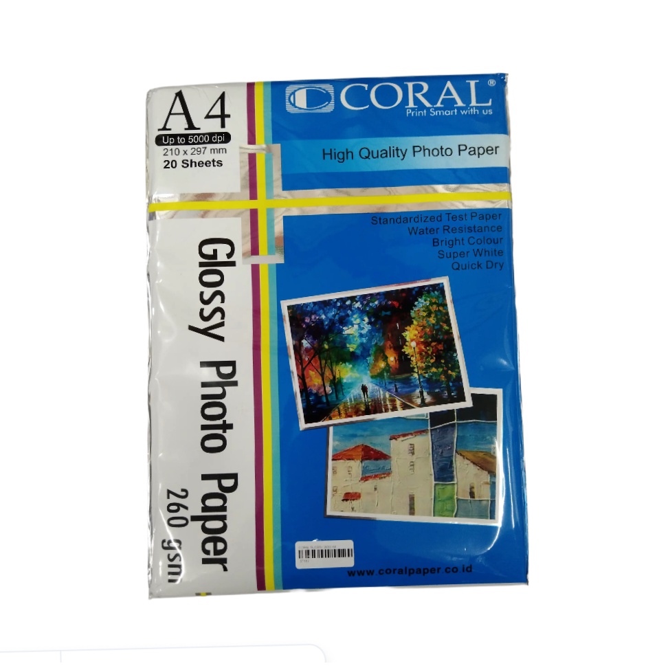 

Coral glossy 260g a4