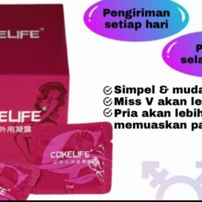COKELIFE ORGASMIC GEL FOR WOMAN | CLITORIS BOOSTER | ORI IMPORT - 3 ML