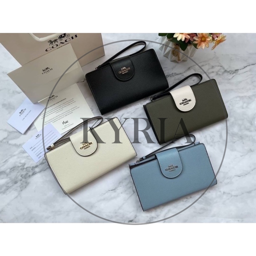 plain COLOR DOMPET WALLET WOMEN LONG WALLET CARD 2869 ZIPPER