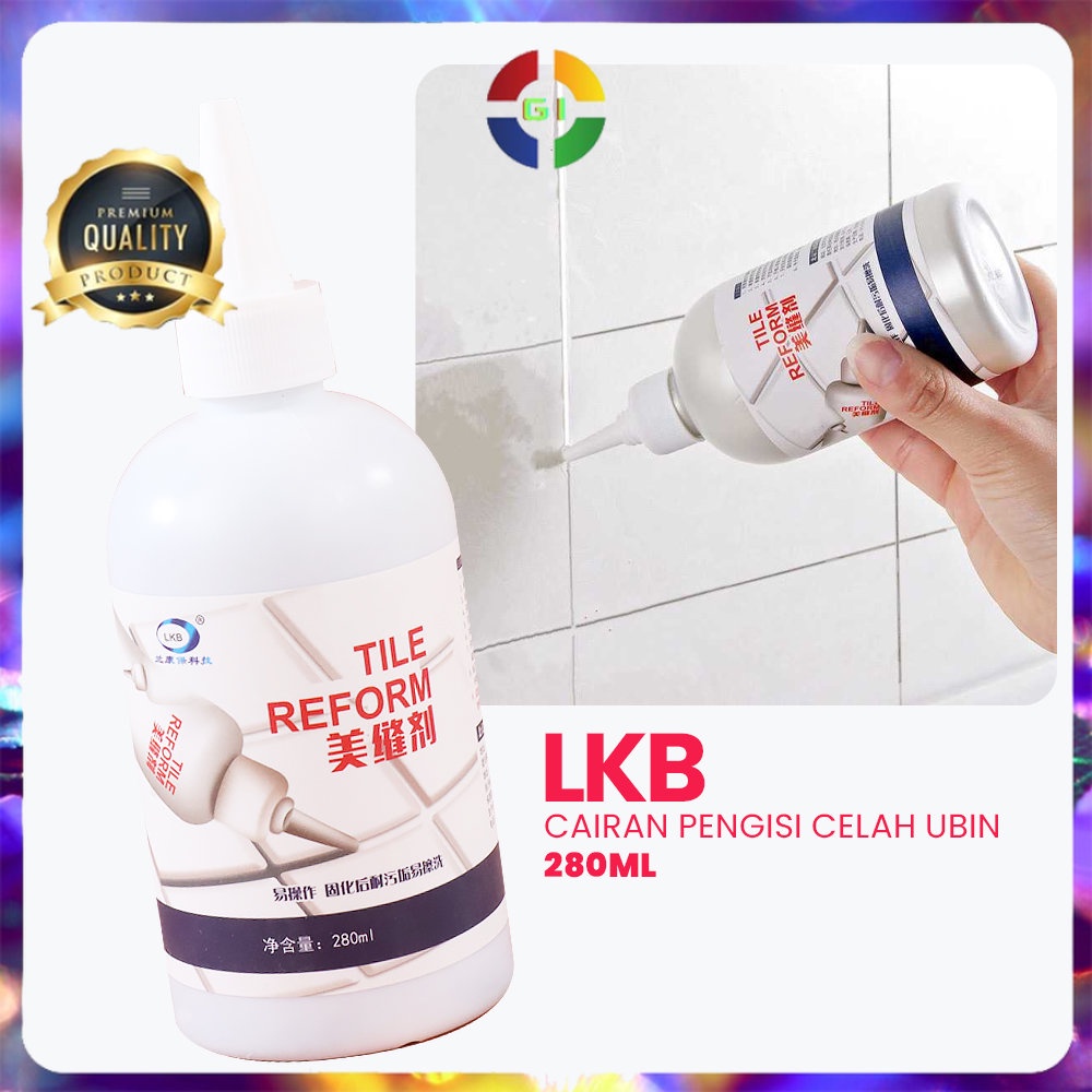 Cairan Pengisi Celah Nat Keramik Ubin 280ml Gray COD