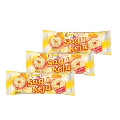 HAPPY TIME SAGU KEJU / 1 PACK ISI 20 PCS
