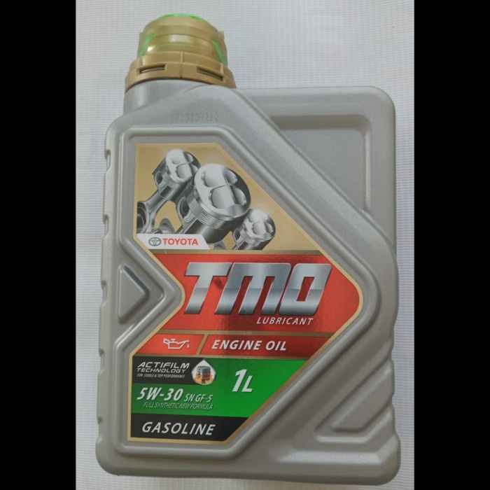 Toyota Genuine Oil TMO Gasolin 5W-30 SN Oli Mobil [1 L]