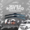 WIPER SUZUKI APV SOFT PAD FRAMELESS ZX9 WIPER MOBIL APV