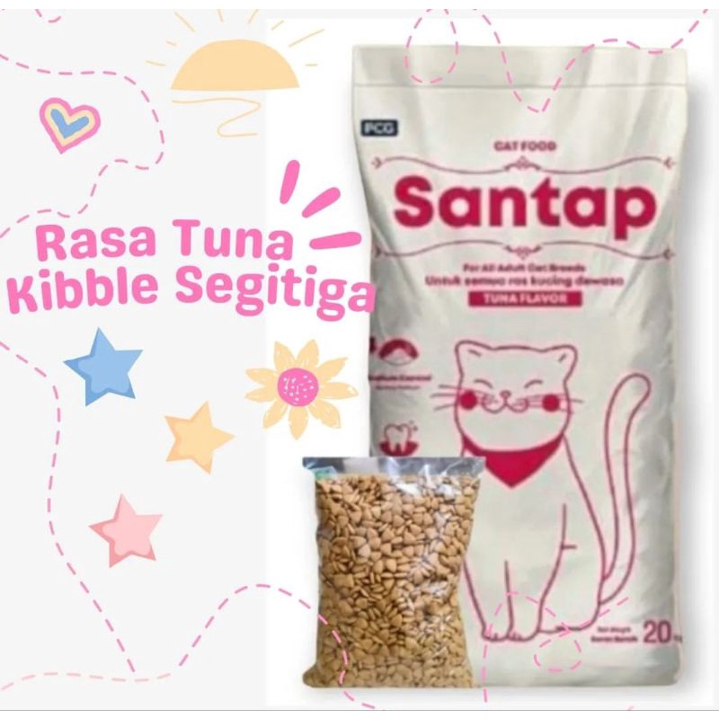 SANTAP Cat Dry Food 1 Kg - Makanan Kering Kucing Santap