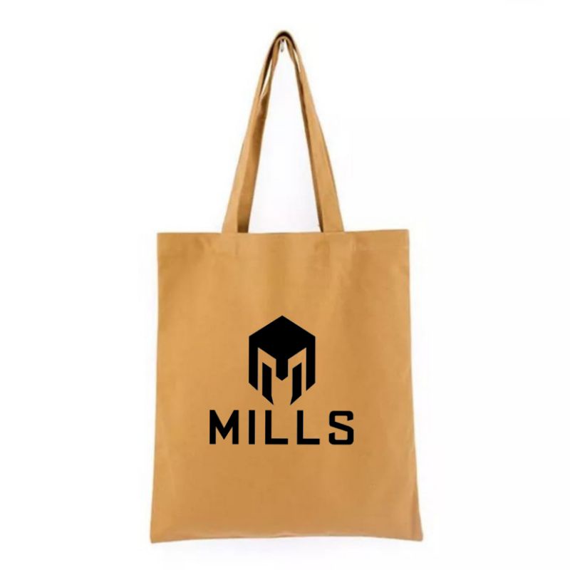 Tote Bag Resleting Murah Mills Pria Wanita