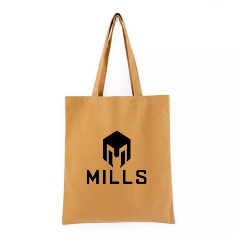 Tote Bag Resleting Murah Mills Pria Wanita