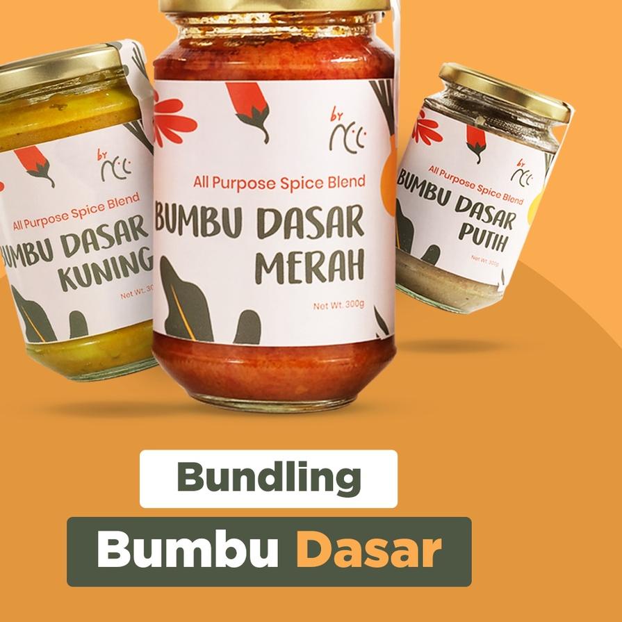 

♬ By NCC Bundling Bumbu Dasar Merah Kuning Putih Masak Makanan Cepat Saji Favorit Premium Termurah ➻