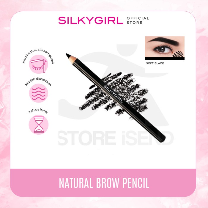 SILKYGIRL Natural Brow Pencil 02 Dark Brown