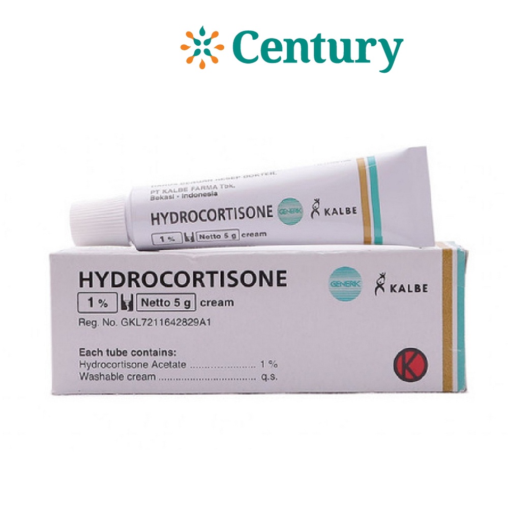 HYDROCORTISONE GENERIK_01 1% CREAM 1 TUBE @ 5 G