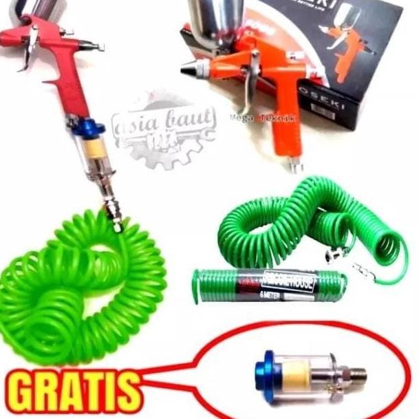 Terbaik.. Promo Paket Satu Set Alat Semprot Cat Defynik Spray Gun