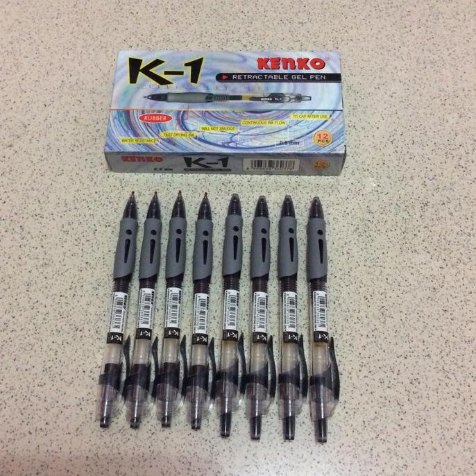 

MURAH (PAK) Pulpen Kenko K-1 Retractable Gel Pen 0.5mm