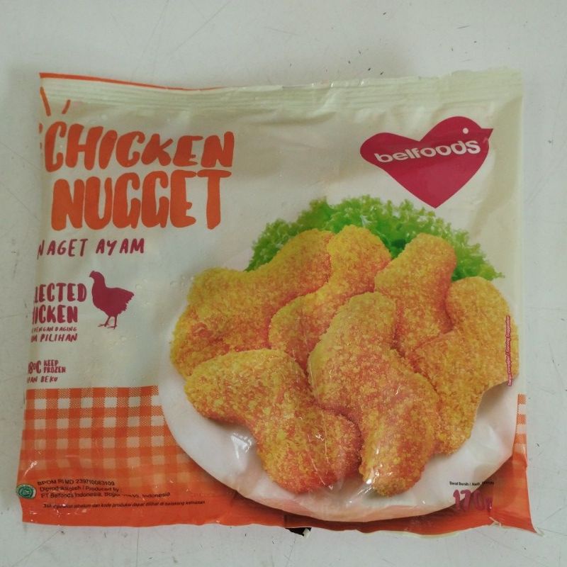 

BELFOODS FAVORITE CHICKEN NUGGET 170gram