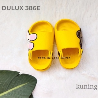 DULUX-386E Sandal Baby Selop Anak Perempuan Motif Kelinci Beruang 19-24