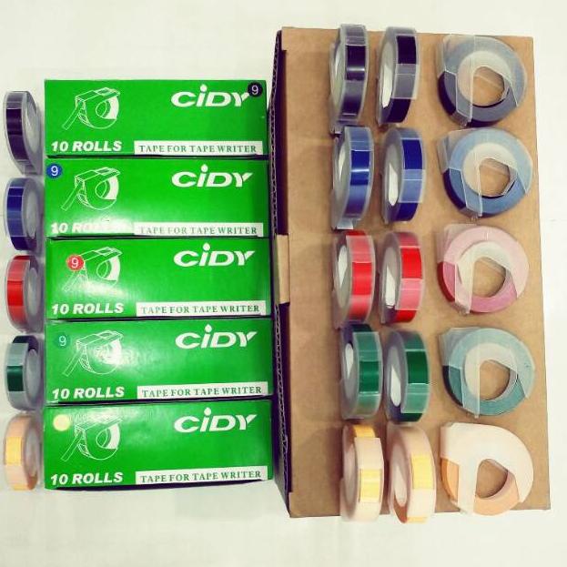 

Pita mesin Dymo merk CIDY ev7qt