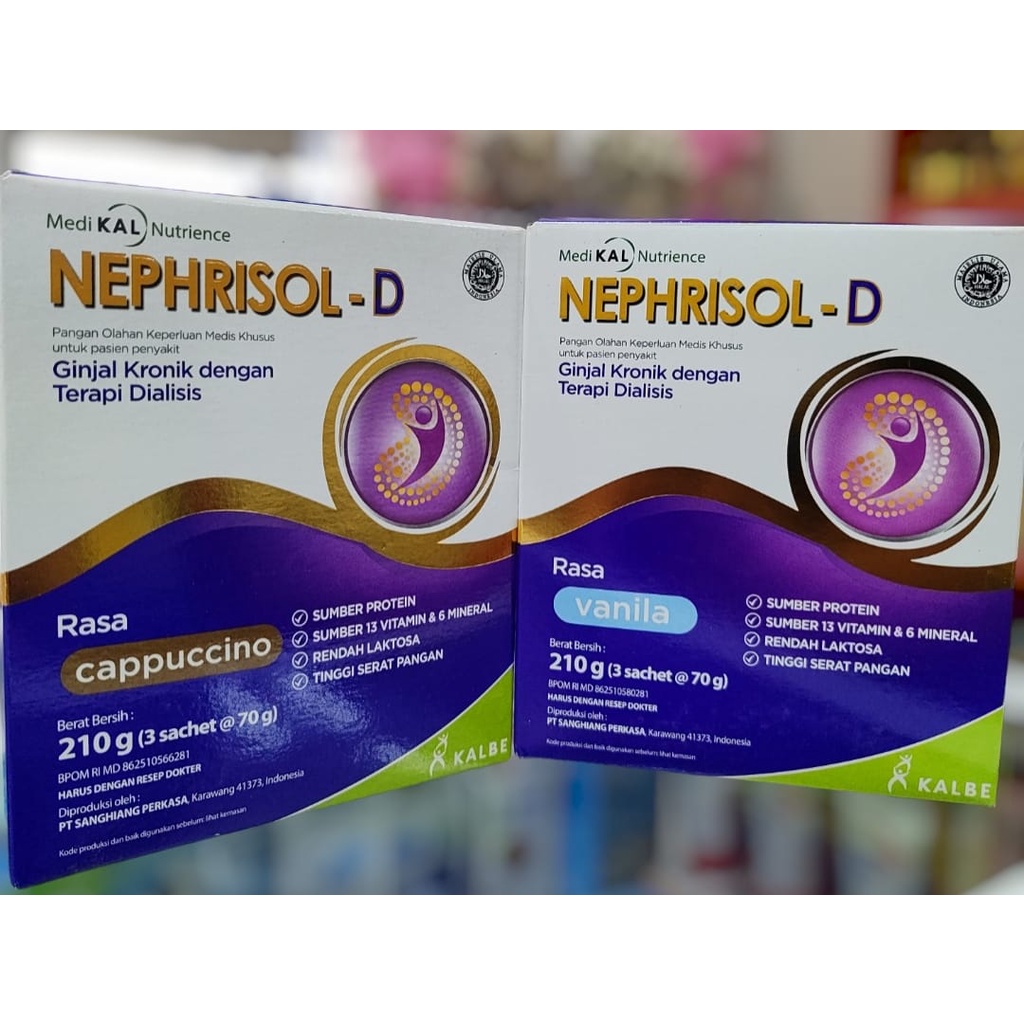 

Susu Nephrisol - D 210 gr