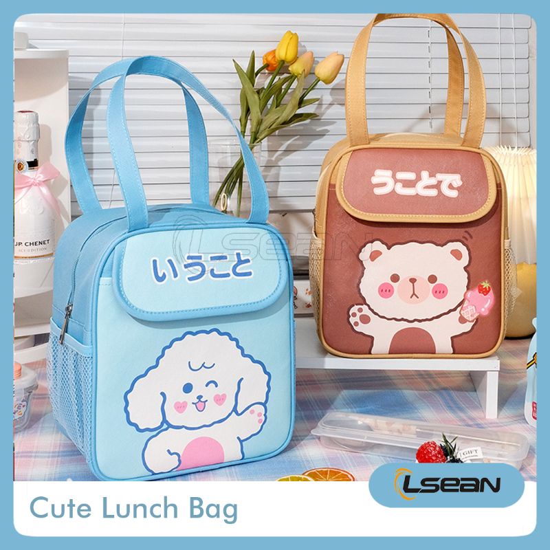 Tas Thermal Travel Bekal Makan Mini Lunch Bag Cute Korea