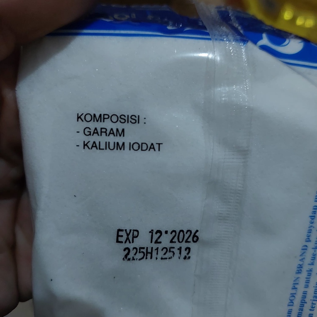 

GFD 1 Dus Isi 12 / 24 Bungkus Garam Dol Gram dan 1 Kg