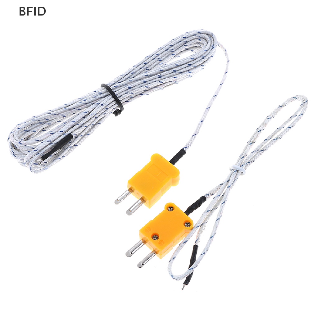 [BFID] 1pc Kabel probe thermocouple sensor Suhu Tipe K Kawat 0.5/4m [ID]