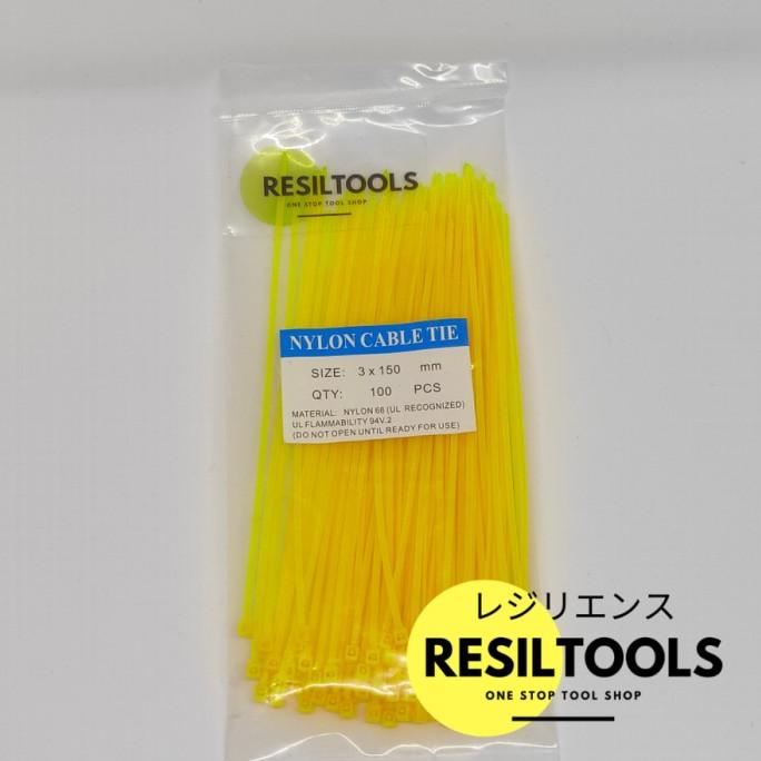 

PER 10 Cable Ties 3 x 150 mm Kuning Kabel Tis Blue Self Locking Nylon citrab44 Diminati Banget