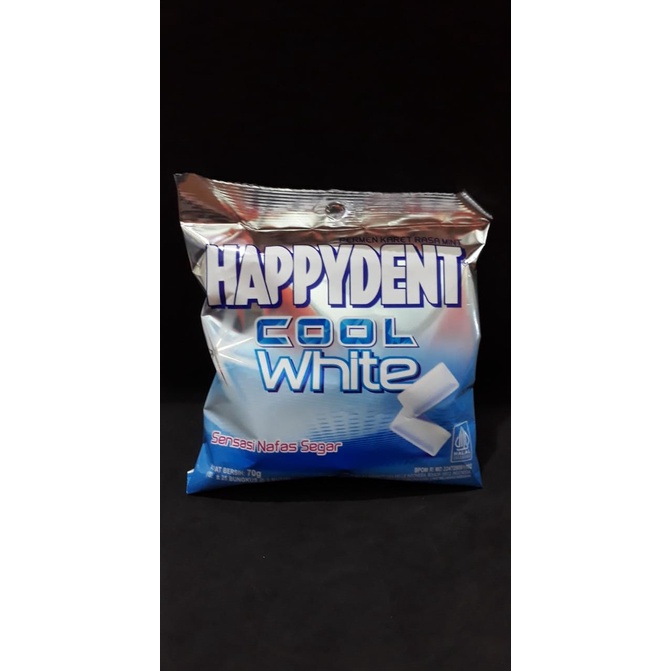 

PERMEN HAPPYDENT COOL WHITE 70g