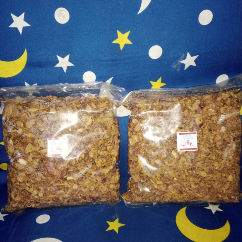 

bawang merah goreng siap saji paket 1 kg wangi enak dan gurih