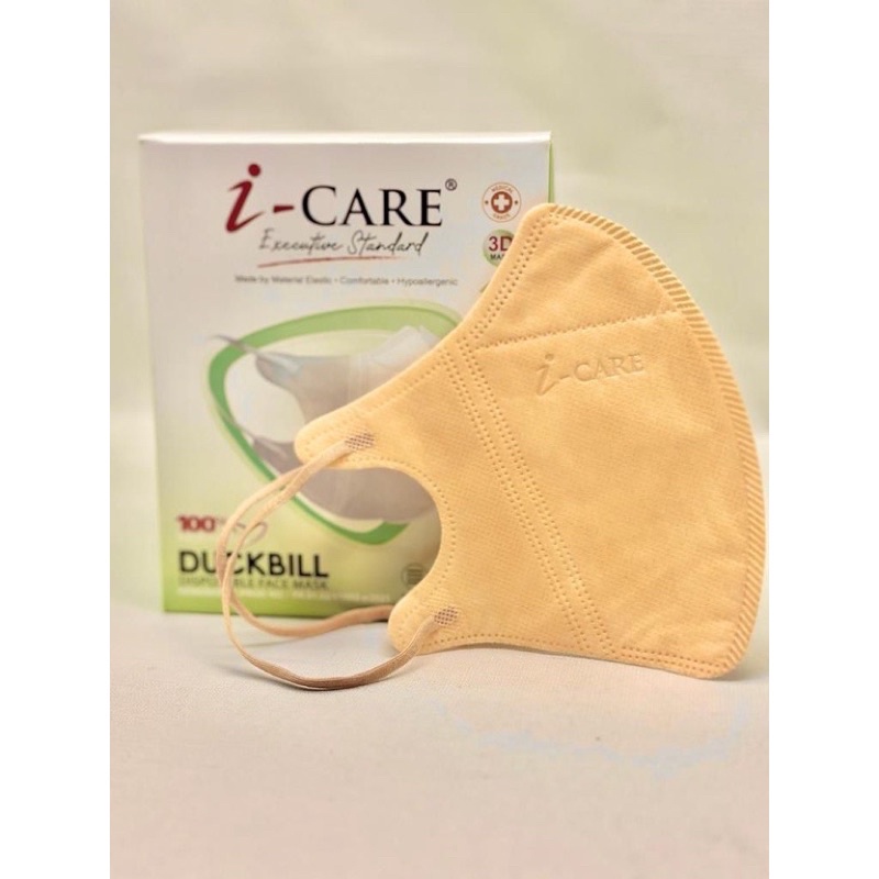 MASKER DUCKBIL i care warna 4 ply 1 box isi 50