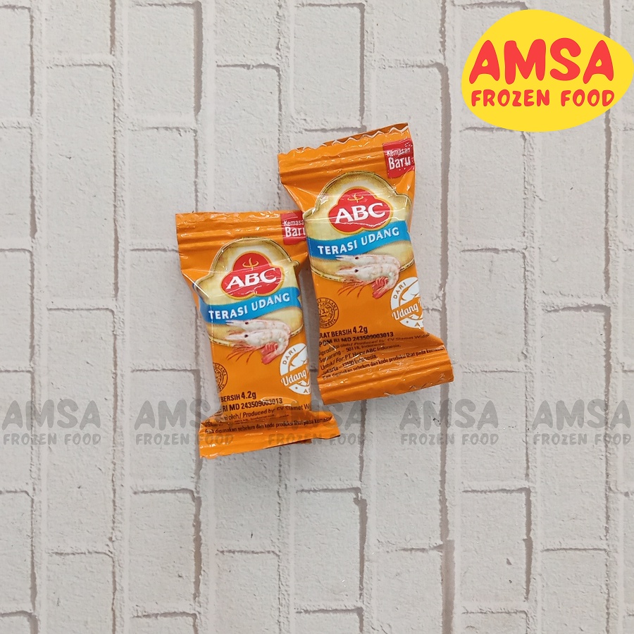 

ABC Terasi Udang sachet 4,2 gr / Terasi Udang 5 gr