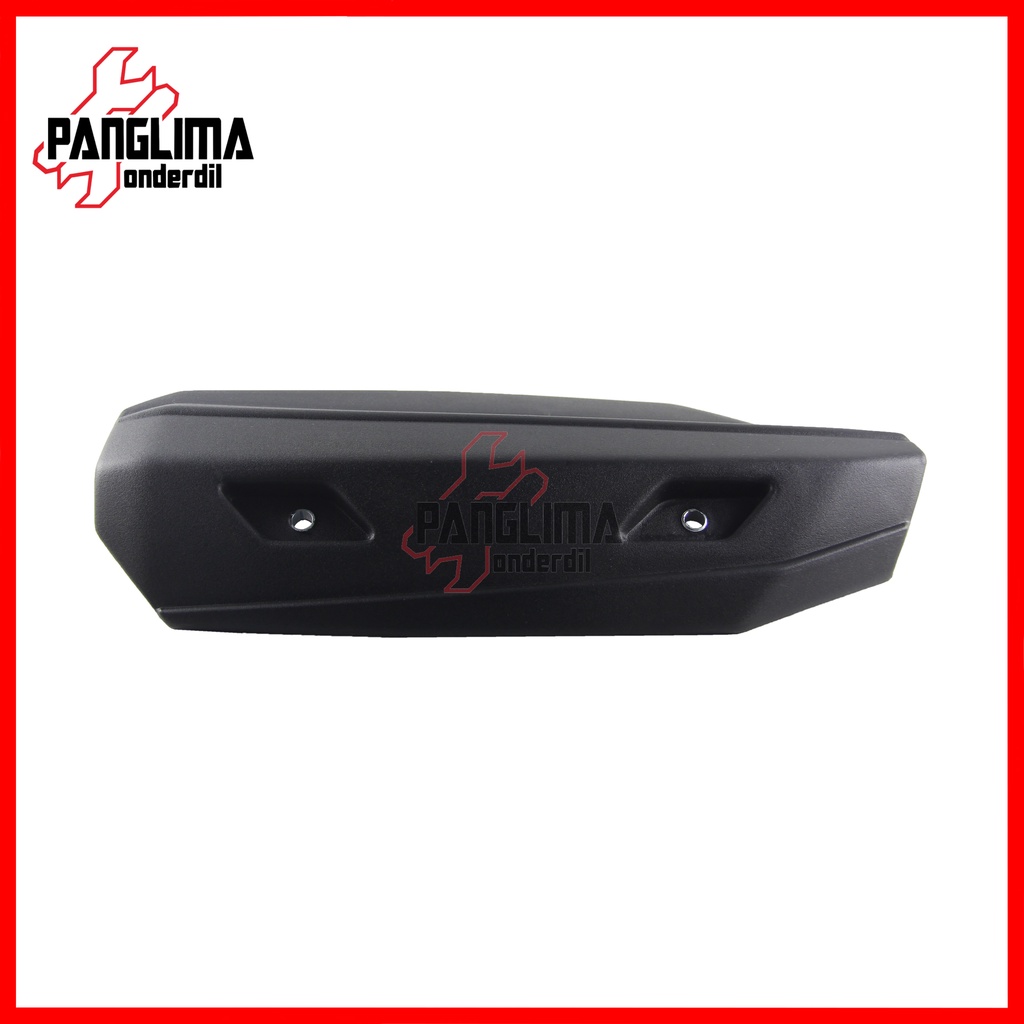 Pelindung Knalpot Xeon 125 RC-GT Hitam Cover Tutup Penutup Tameng Kenalpot Muffler Exhaust