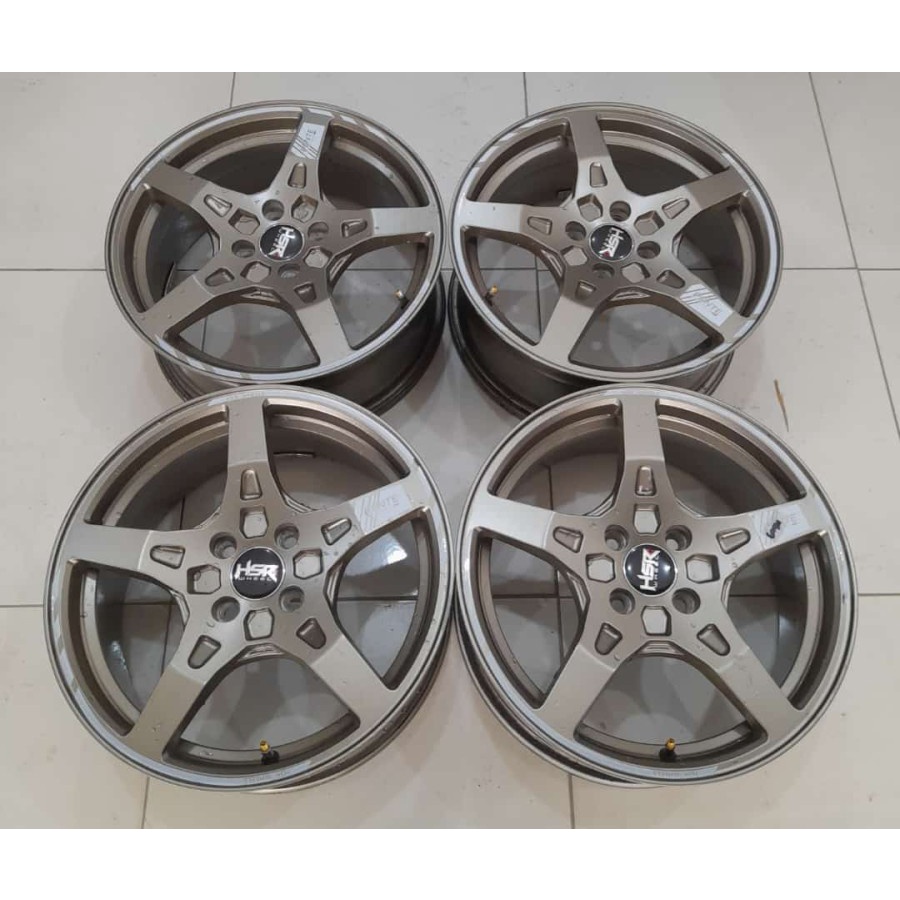 Velg Mobil Bekas Ring 16 Lubang 4 PENTE HSR R16X7 4X100 ET42