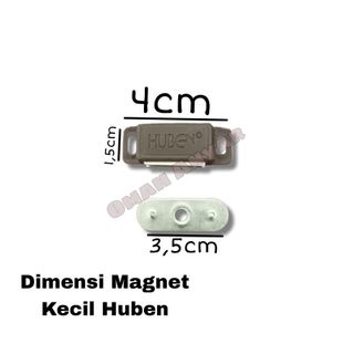 Magnet Kecil untuk Pintu Lemari merk Albion Huben