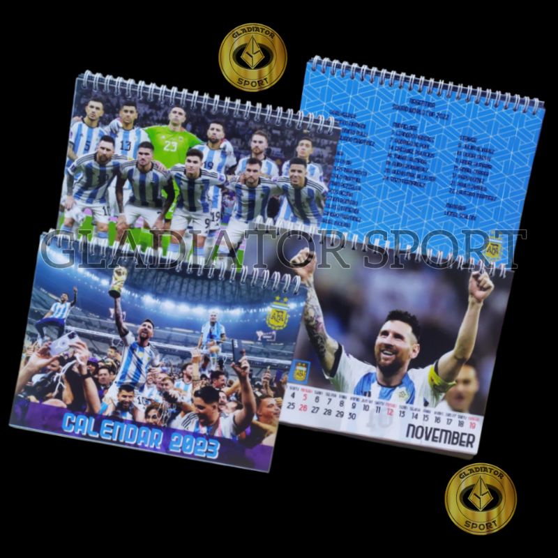 

Kalender Meja 2023 Edisi World Cup 2022