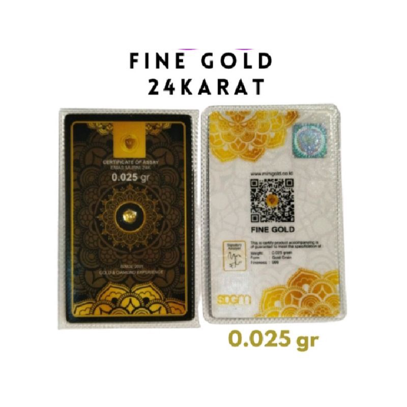 Mini Gold 0.025 gr