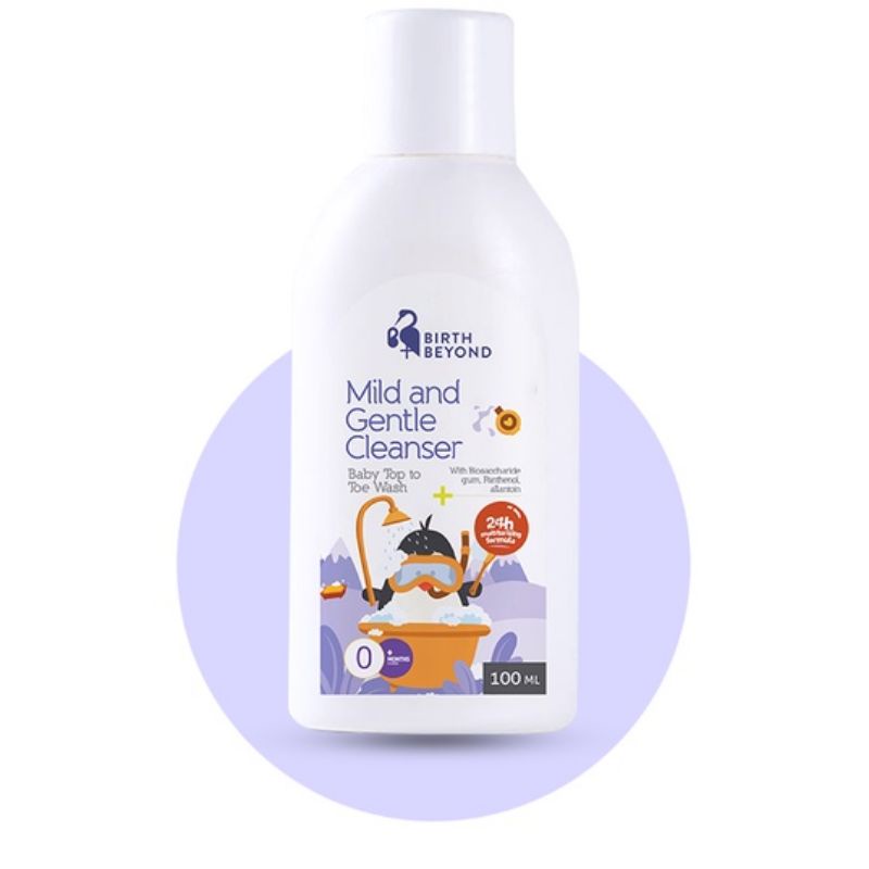 Birth Beyond Mild and Gentle Cleanser 100ml | Sabun Badan dan Rambut Bayi