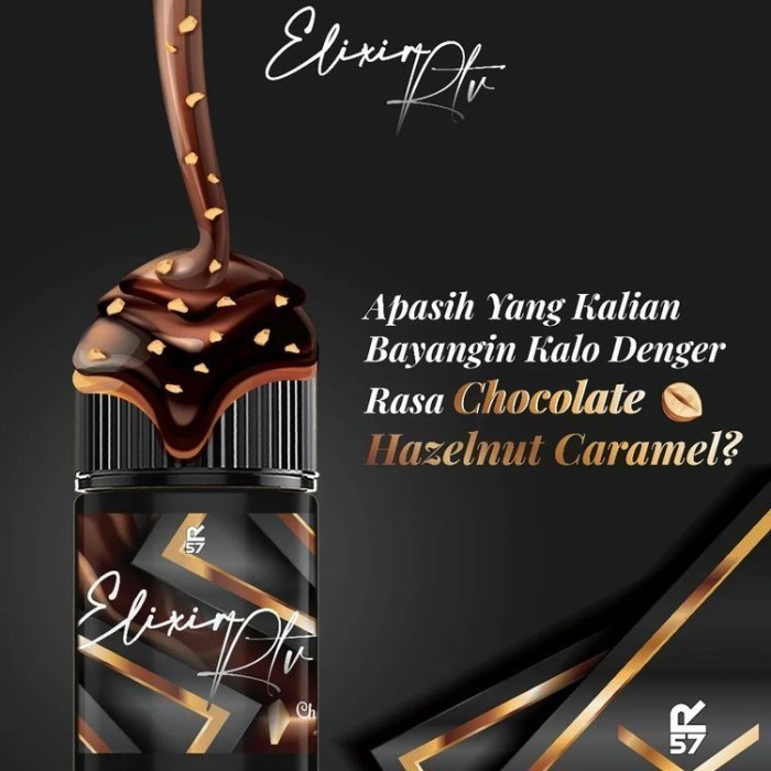 Hero57 - Elixir RTV V2 Chocolate Hazelnut Caramel 60ML By R57 x RTV